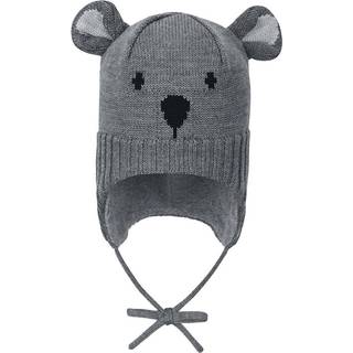 Nassu Beanie JR Melange Grey (48)