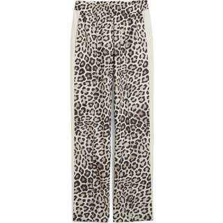 Women&#39;s Puma T7 LEO LUXE All-Over Print Straight Pants, White, Size M, Accessories - Ice Coffee - M