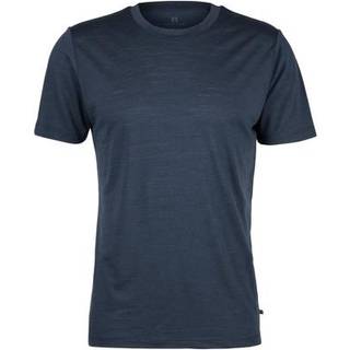Heber Peak MerinoMix150 PineconeHe. II T-Shirt Merino-shirt Herrer størrelse 7XL farve blå