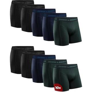 CLASSIC TRUNKS - Black | Blue | Green / 3XL / 10-Pack