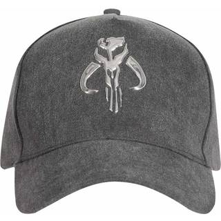 Star Wars The Mandalorian Curved Bill Cap Silver Crest