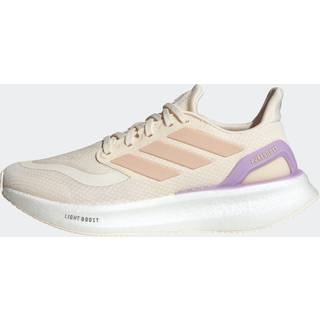 adidas Pureboost 5 Neutral Running Shoe Women - Cream, Pink, Size 7.5 - cream