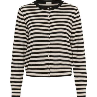 NoelaniPW Cardigan, Natural Stripe, L