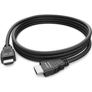 Dell HDMI-kabel med Ethernet HDMI 1.8m Sort