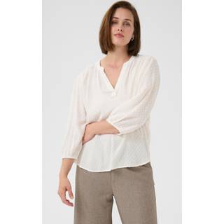Kaffe KAannika Bluse - Hvid - Str 38 - Damer