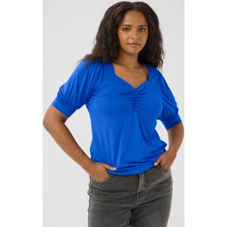 Kaffe Curve KCsissy Bluse - Blå - Str M - Damer