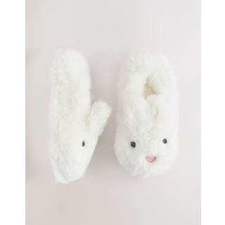Next White Bunny Character Slippers