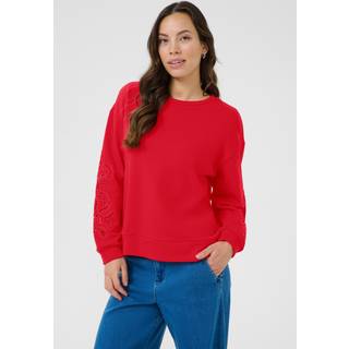 Cream CRJosie Sweatshirt - Rød - Str S - Damer