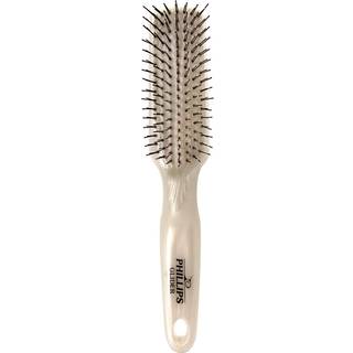 Phillips Brush Glider Detangler Brush Gardenia - 2 -lags nylon vippede børstehår tilført marokkanske og keratinolier, som holder håret sundt og m