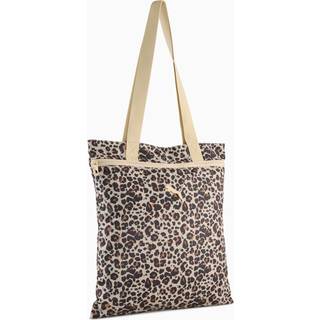 PUMA Pop Tote Women, Accessories, Toasted Almond/Animal Aop, OSFA