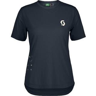 Scott Women's Tee Trail Vertic Dri S/S Funktionsshirt Damer størrelse XS farve blå