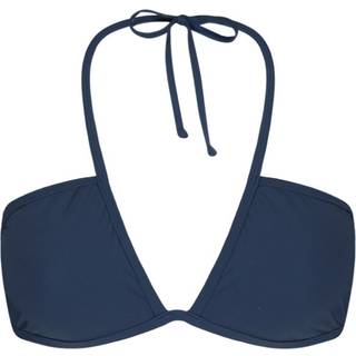 Barts Women's Solid Plunge Halter Bikinitop Damer størrelse 38 farve blå