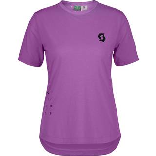 Scott Women's Tee Trail Vertic Dri S/S Funktionsshirt Damer størrelse M farve lilla