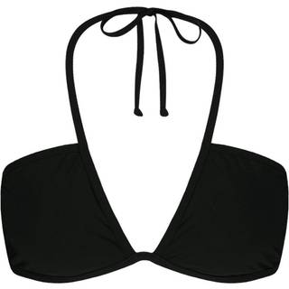 Barts Women's Solid Plunge Halter Bikinitop Damer størrelse 42 farve sort