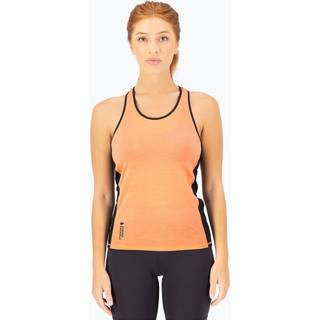 Mons Royale Women's Bella Merino Tank Tank Top Damer størrelse M farve orange