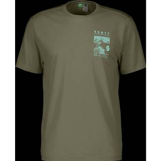 Scott Defined Dri S/S Funktionsshirt Herrer størrelse L farve olivengrøn