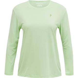 Peak Performance Women's Delta L/S Tee Longsleeve Damer størrelse S farve grøn