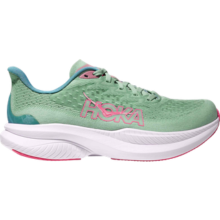Hoka Women's Mach 6 Jadeite/Alpine Blue, 36 2/3