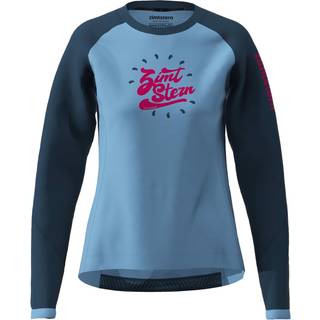 Zimtstern Women's Pureflowz Shirt L/S Cykeljersey Damer størrelse XS farve blå
