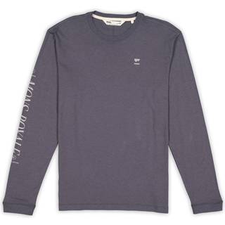 Mons Royale Yonder Merino Organic Cotton L/S Longsleeve Herrer størrelse XL farve grå