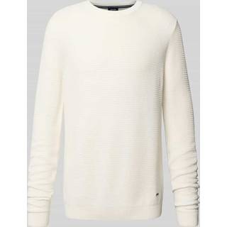 JOOP! Herren Pullover weiß unifarben