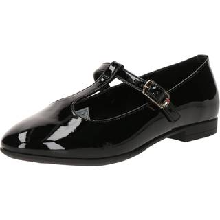 Patent T-Bar Ballerinas