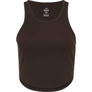 Under Armour Rival Rib Women's Tank Kona Brown / White XL