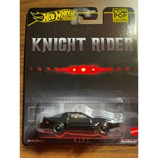 Hot Wheels Supercar K.I.T.T. Knight Rider Kitt - Die Cast 1:64 Skala - Längd 7 cm - JBL71 - Pop Culture Series