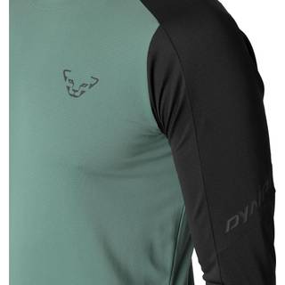 Dynafit Transalper L/S Tee Løbeshirt Herrer størrelse S farve turkis