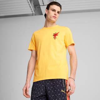 Men&#39;s Puma Road To Unity Graphic T-Shirt, Yellow, Size L, Clothing - Sunny Yellow - L