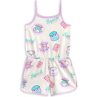 Vanilla Underground Vanilla Underground White Squishmallows Multicoloured Sleeveless Playsuit