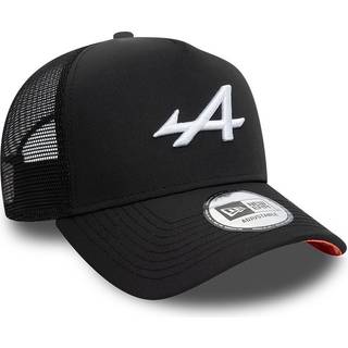 Alpine Racing Logo Black 9FORTY E-Frame Trucker Adjustable Cap newera adult unisex Black newera adult unisex Black newera adult unisex Black newera ad - Osfm