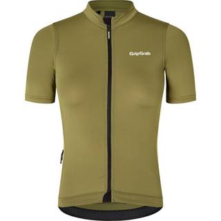GripGrab Women's Ride S/S Jersey Cykeljersey Damer størrelse L farve olivengrøn