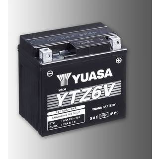 Yuasa YTZ6V 12V AGM Batteri til Motorcykel