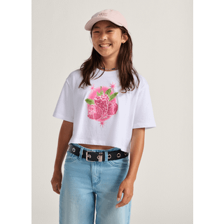 Vans - Kids Star Berries T-Shirt (8-14 Years), White, Size: M - White - M