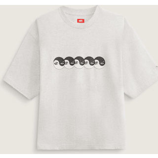 Vans - Skate Ying Yang Eyes T-Shirt, Man, Grey, Size: M - Grey - M