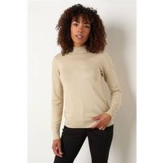 M & Co M & Co Natural Button Turtle Neck Jumper