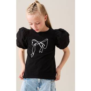 Angel & Rocket Angel & Rocket Black Aofie Bow T-Shirt