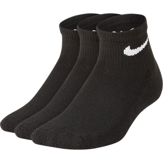 Nike Basics-ankelstrømper til mindre børn (3 par) - sort - XXS (23.5-27)