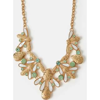 Accessorize Accessorize Black Statement Flower Collar Necklace