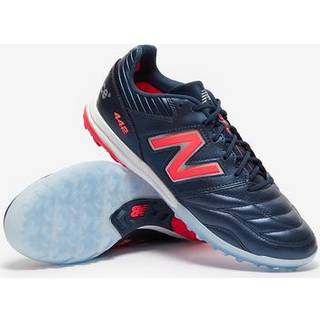 New Balance Mænd 442 PRO TF V2 i Blå/Grå/Rød læder, Størrelse 44.5