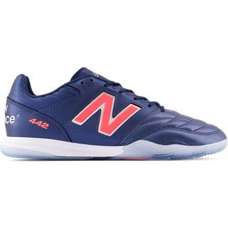 New Balance Mænd 442 PRO IN V2 i Blå/Grå/Rød læder, Størrelse 42.5