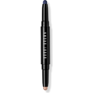 Dual-Ended Long-Wear Cream Shadow Stick, Silk/Rich Navy