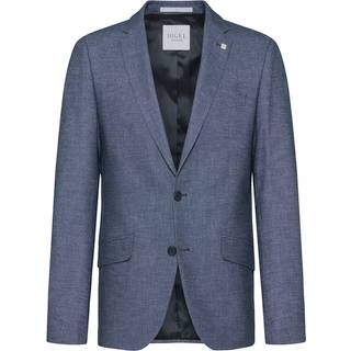 DIGEL Herren Sakko blau meliert Slim Fit