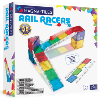 MAGNA-TILES Rail Racer Magnetiske Byggeklodser 33 Dele