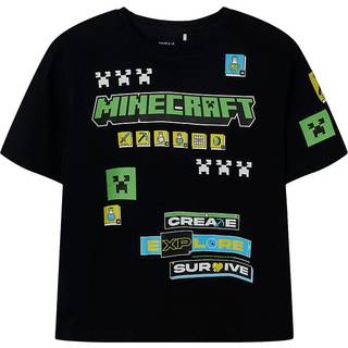 NAME IT Minecraft Jeffy T-shirt Black