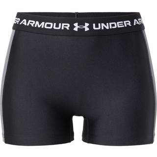 HeatGear® Rib Shorty Women's 3" Shorts Black / Castlerock / White XS