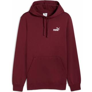 PUMA Essentials Small No. 1 Logo Hoodie Men, Clothing, Ruby Shimmer, XL - Ruby Shimmer - XL