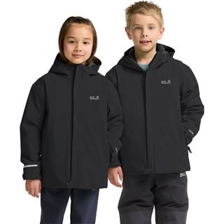 Jack Wolfskin Kid's Flowline Ski Jacket Black, 140