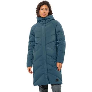 Jack Wolfskin Women's Marienplatz Coat Aluminium Blue, L